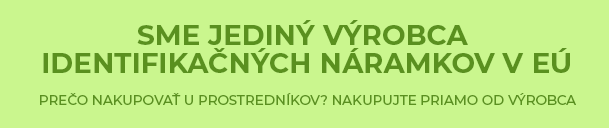 identifikační náramek TYVEK